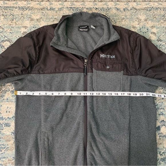 Marmot fleece zip up jacket - Picture 4 of 9
